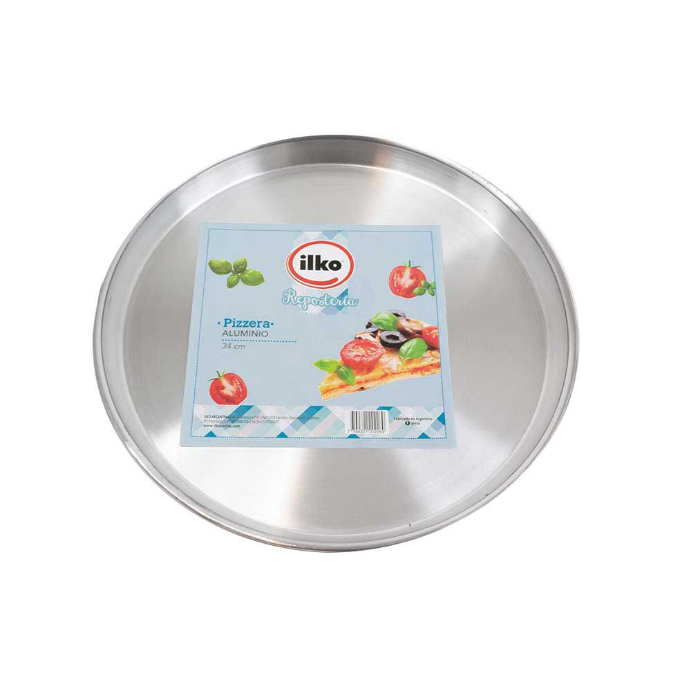 Pizzera Aluminio 34cm Ilko 1 Un