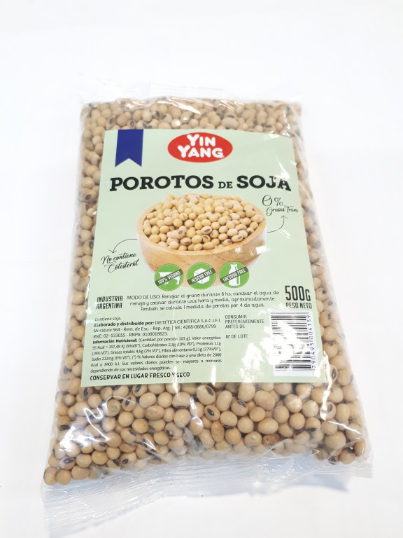 Porotos de Soja Lisetta 500 Grs