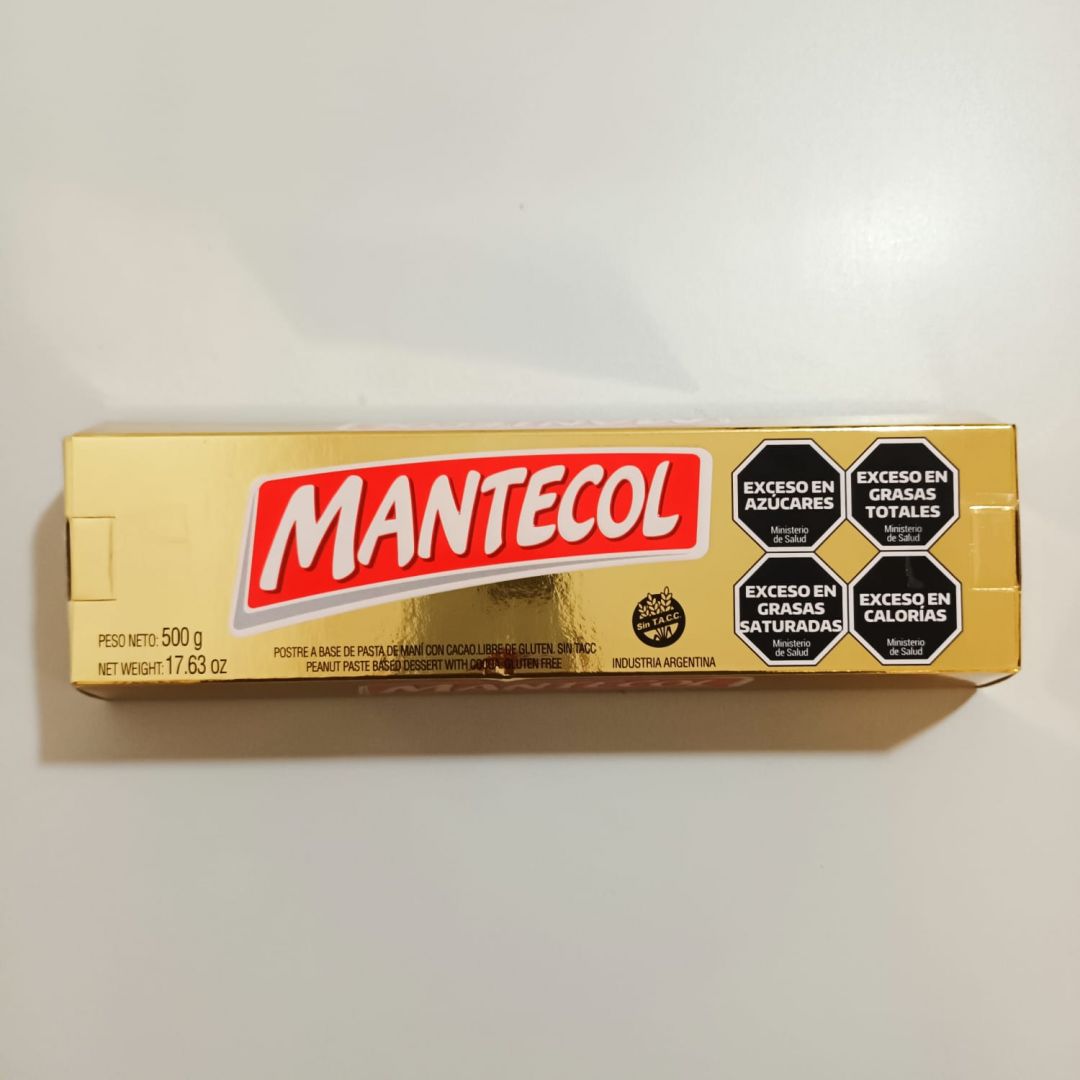 Postre de Mani Lingote Mantecol 500 Grs