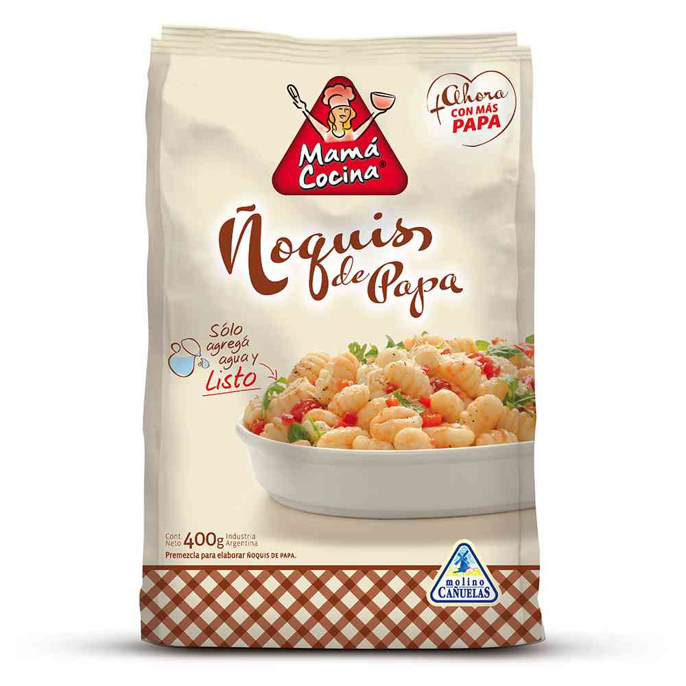 Premezcla Ñoquis Papa Mamá Cocina 400 Grs