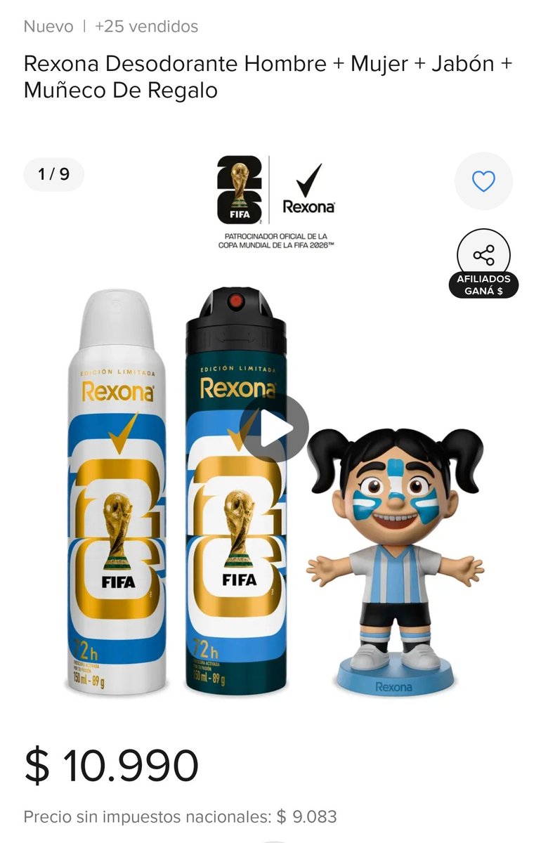 Promo Pack Deo W + Jabon + Rexonita Rexona 1 Un