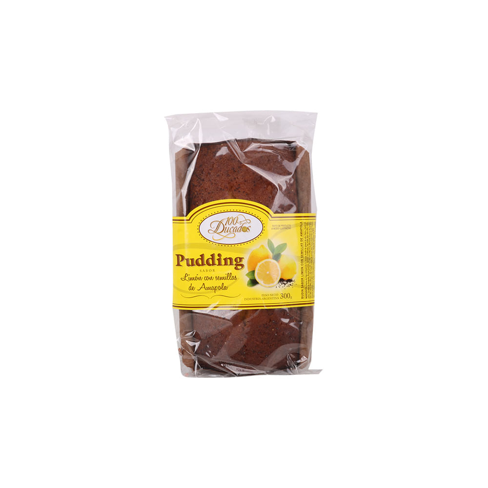 Pudding Limon de Semillas de Amapola 100 Ducados 300 Grs