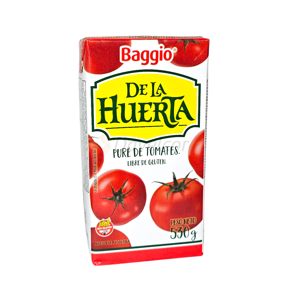 Pure de Tomate De la Huerta 530 Grs