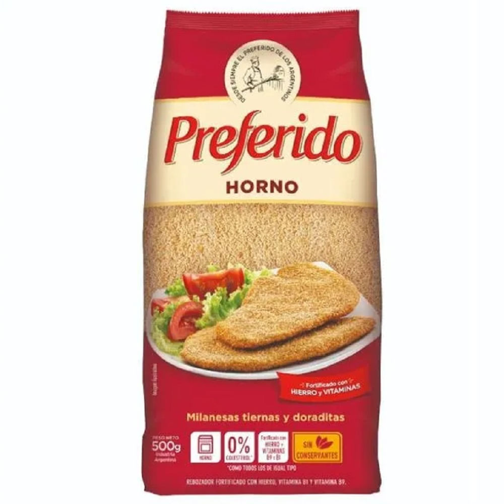 Rebozador Horno Preferido 500 Grs