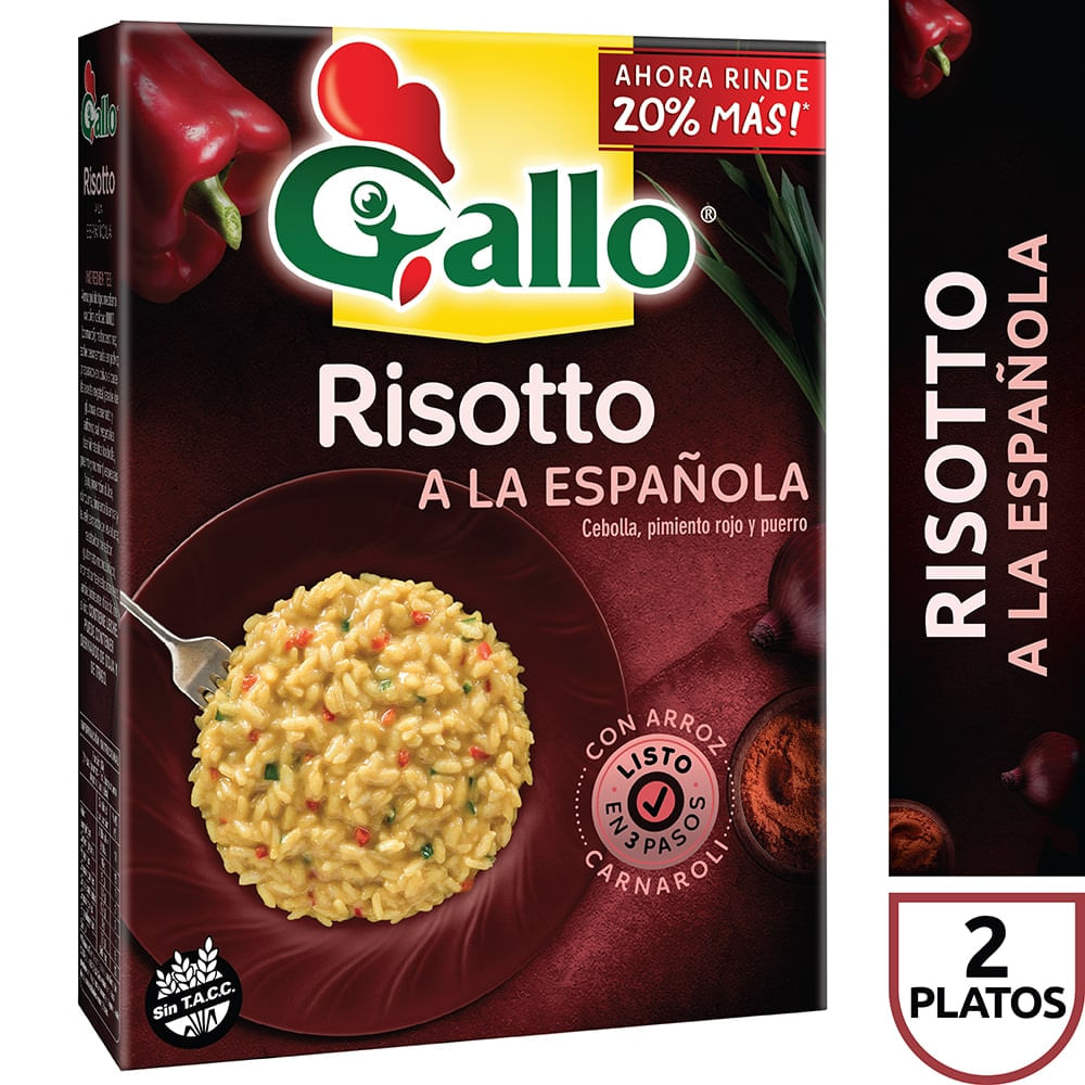 Risotto Pronto! A La Española Gallo 240 Grs