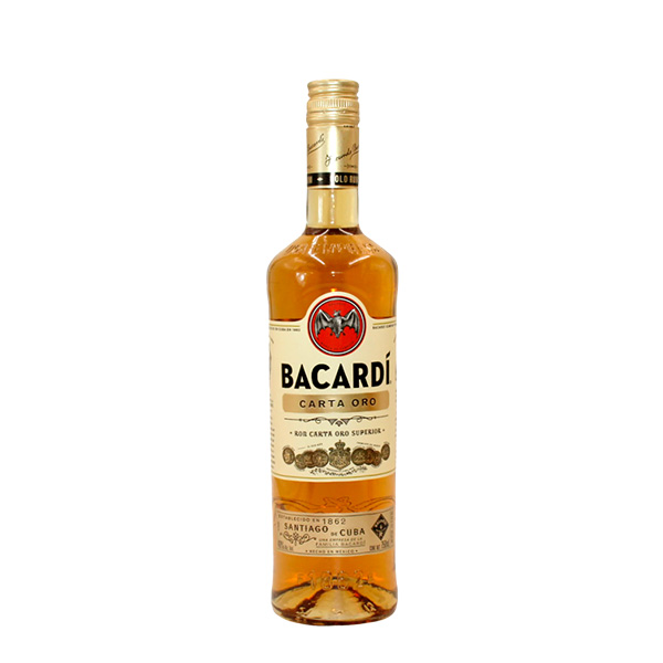 Ron Carta Oro Superior Bacardi 750 ml