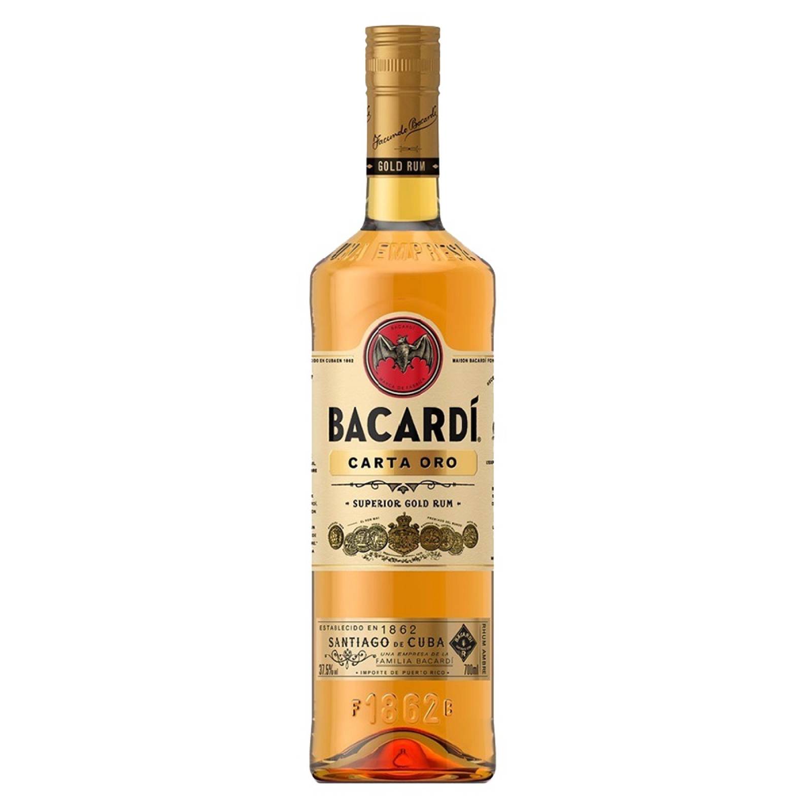 Ron Carta de Oro Bacardi 980 ml