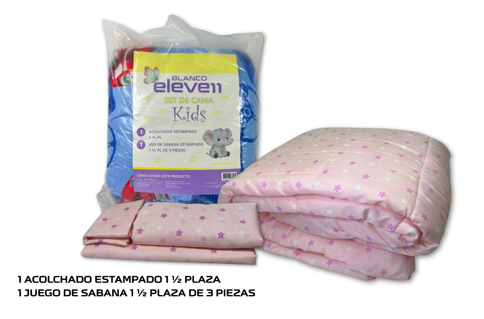 SET DE CAMA KIDS - BLANCO ELEVEN