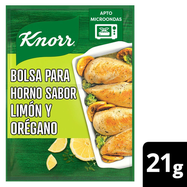 Sabor al Horno Limon y Oregano Knorr 21 Grs
