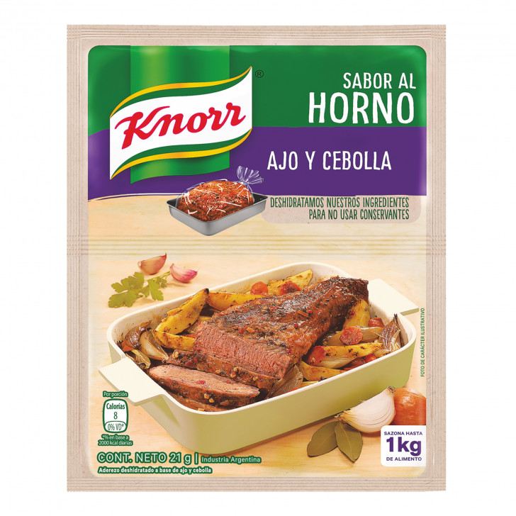 Sabor al Horno Tipo Criollo Knorr 21 Grs