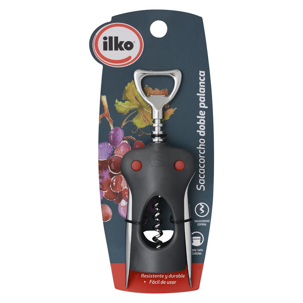 Sacacorcho Mango Plastico Ilko 1 Un