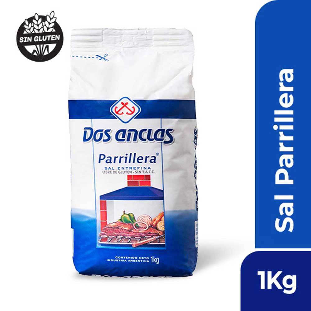 Sal Fina Bolsa Dos Anclas 25 Kgr