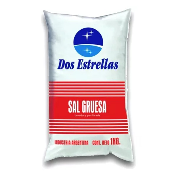Sal Gruesa Bolsita Dos Estrellas 1 Kgr