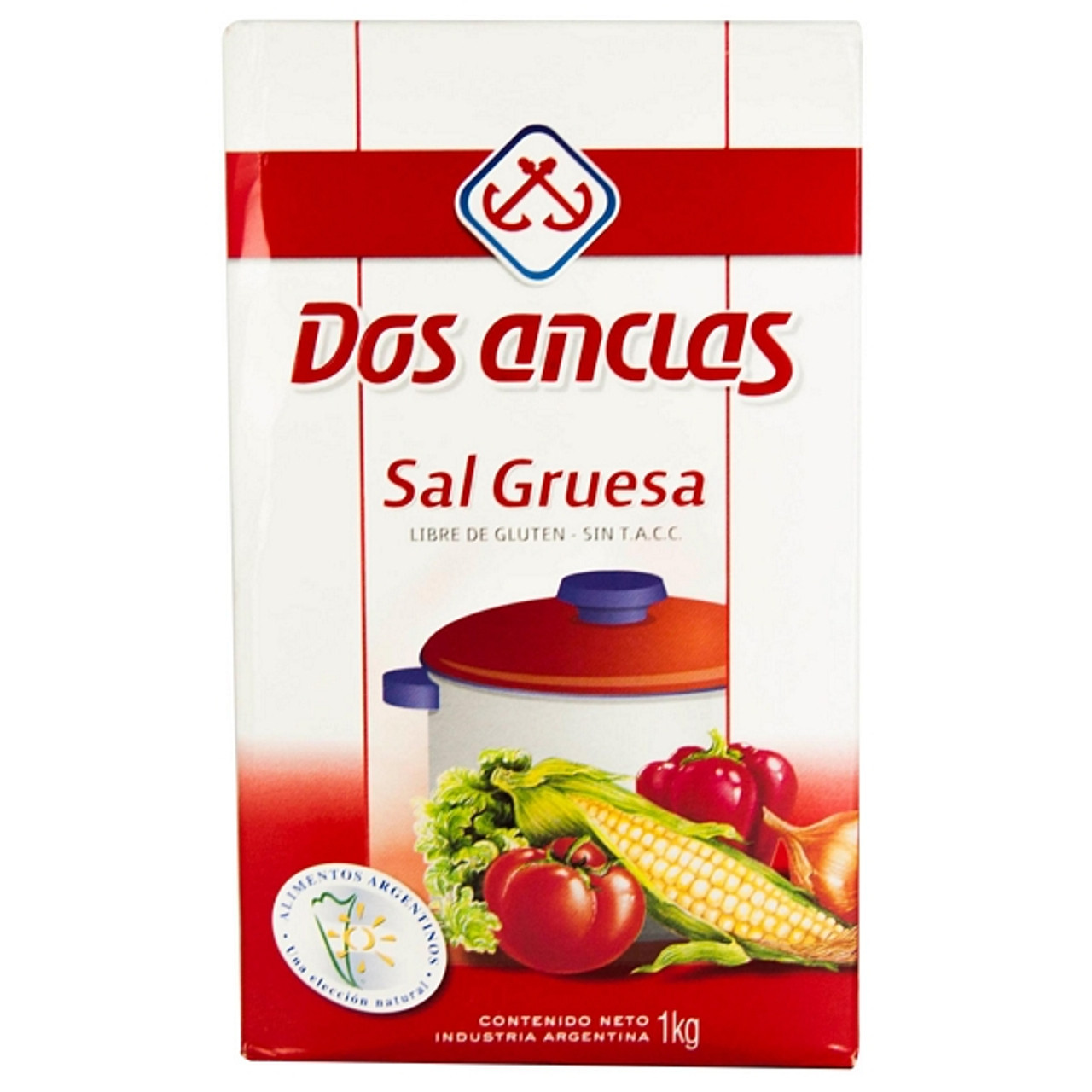 Sal Gruesa Paquete Dos Anclas 1 Kgr