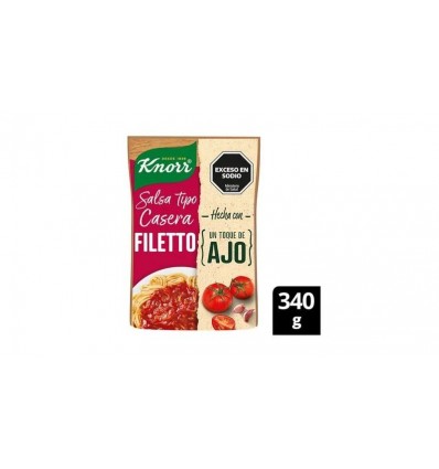 Salsa Filetto Nva.Receta Noel 340 Grs
