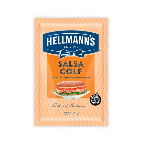 Salsa Golf Sachet Hellmann's 950 Grs