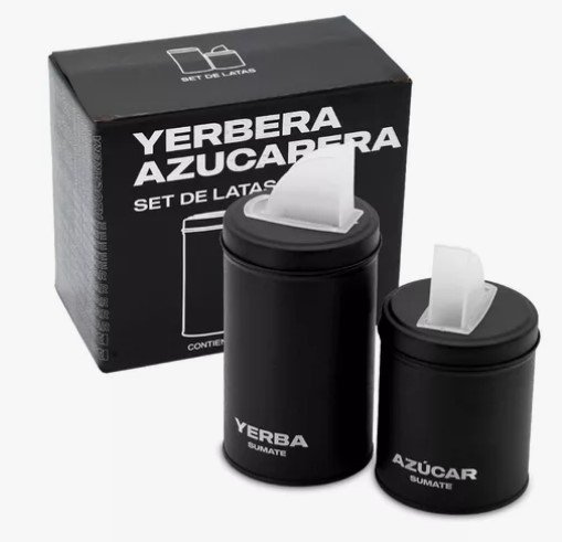Set Yerbera Azucarera Latas VAIA 1 Un