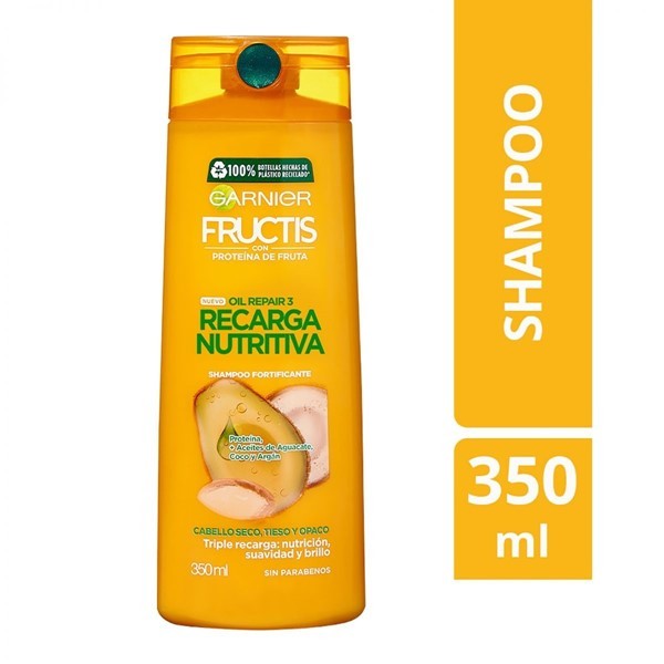 Shampoo Recarga Nutritiva Fructis 350 ml