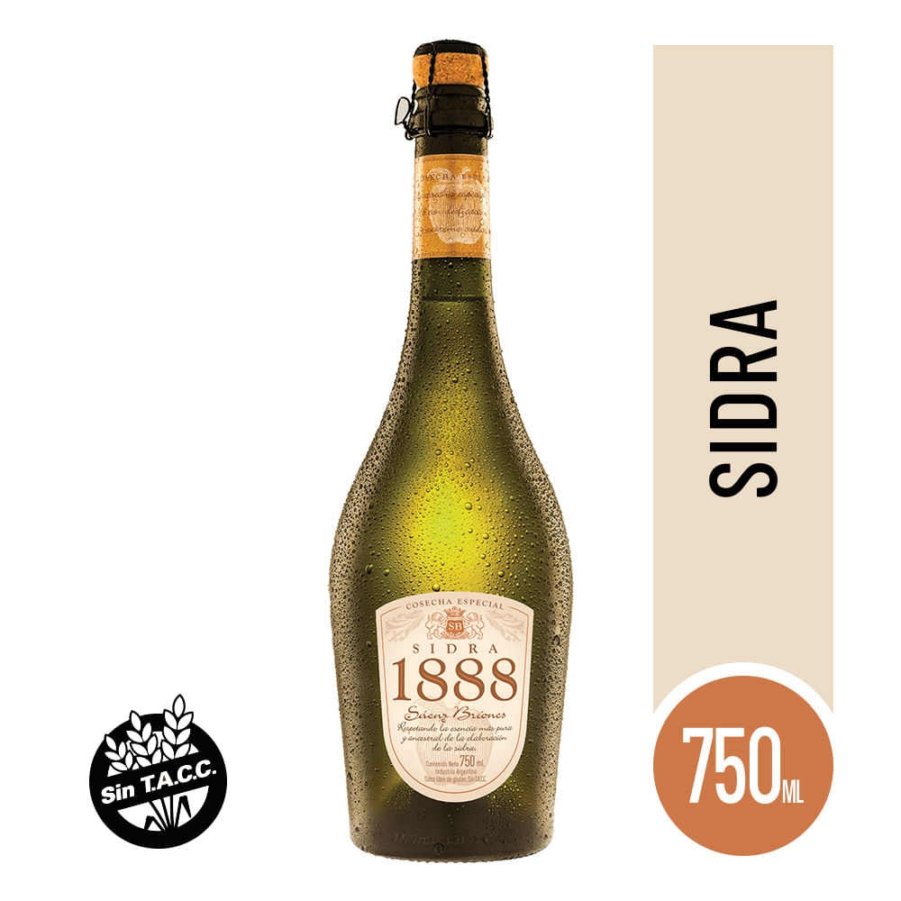 Sidra 1888 Botanica Saenz Briones 750 ml