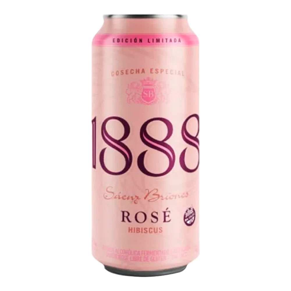 Sidra 1888 Rose Lata Saenz Briones 473 cc