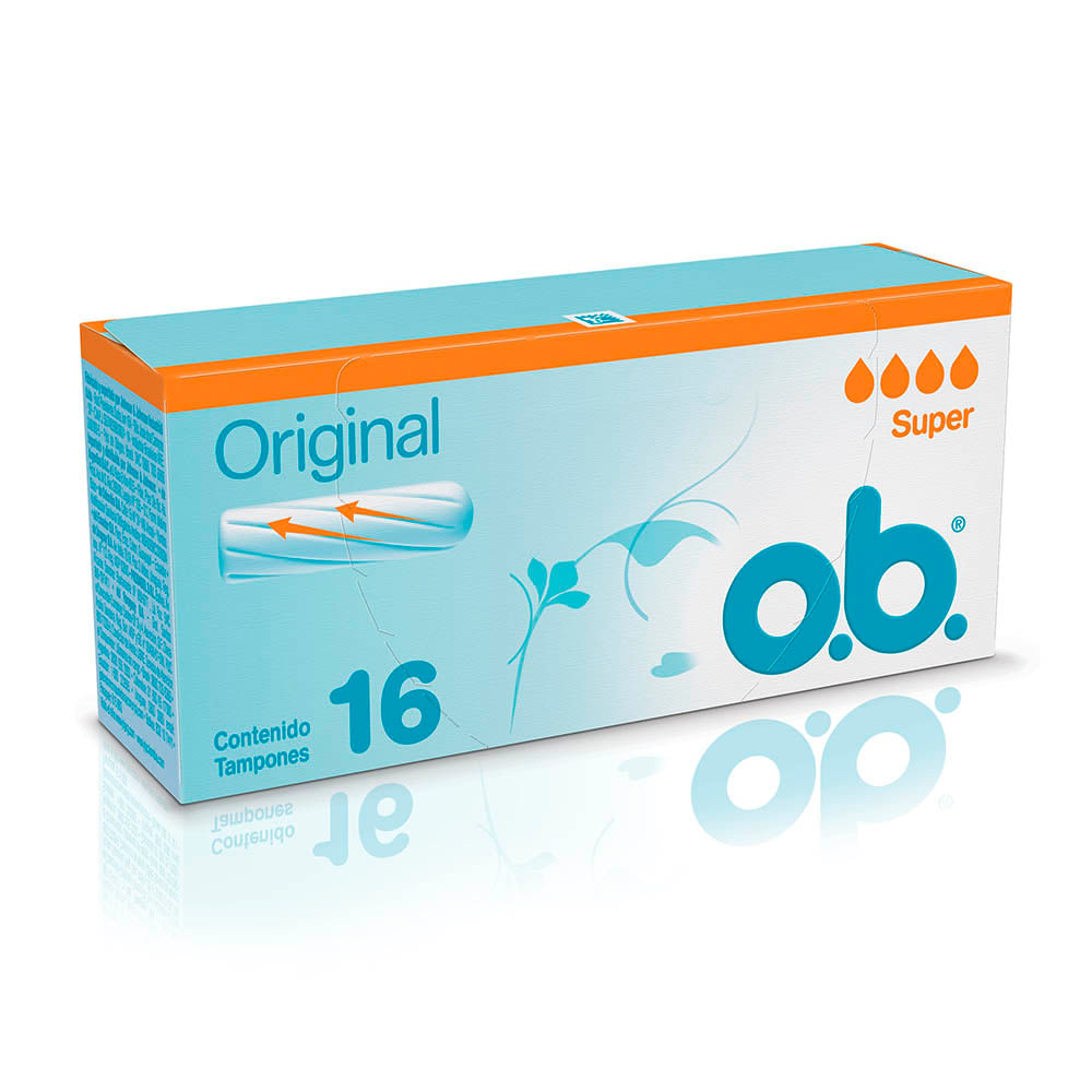 Tampon Original Super Anti-Filtraciones O.B. 16 Un