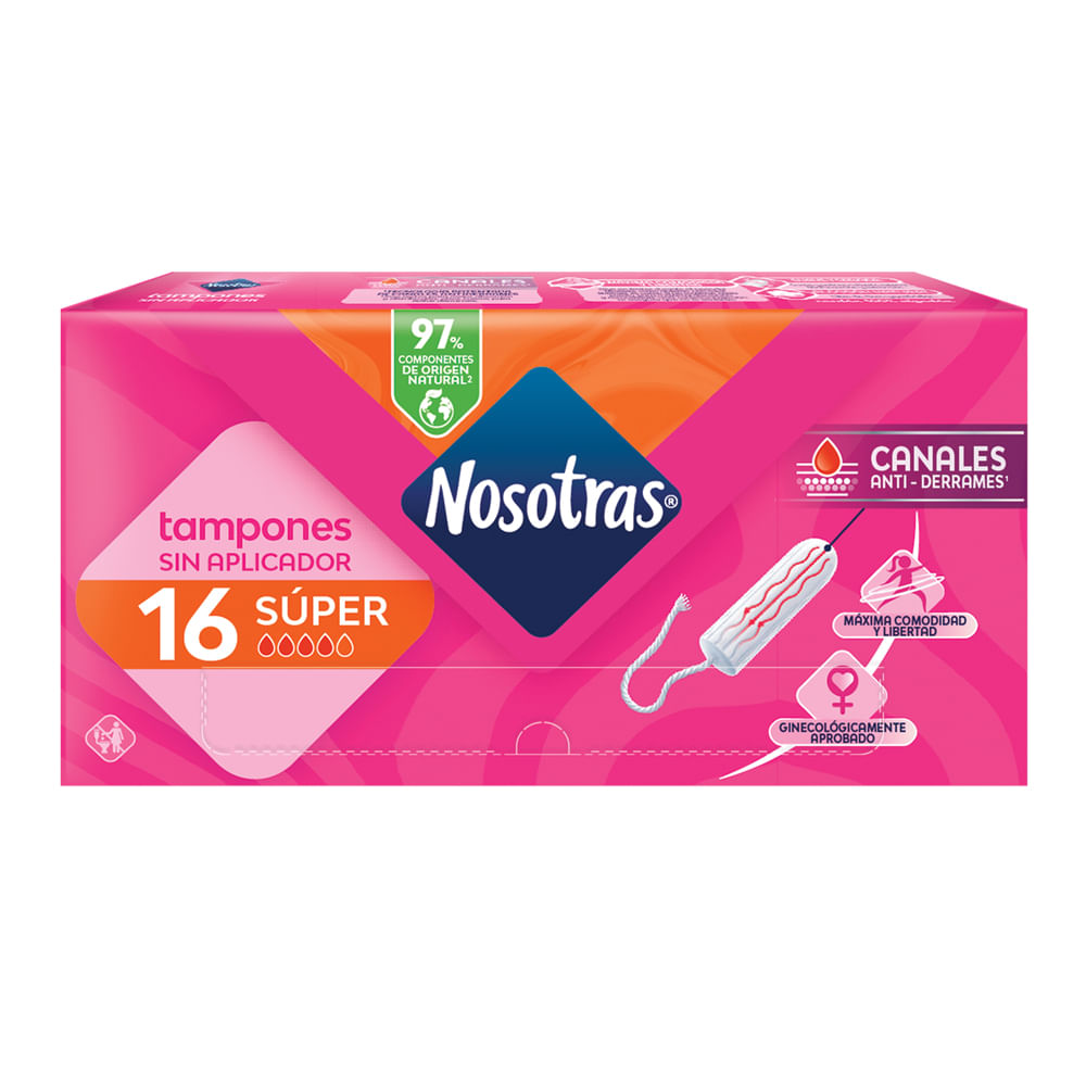 Tampon Super Nosotras 16 Un