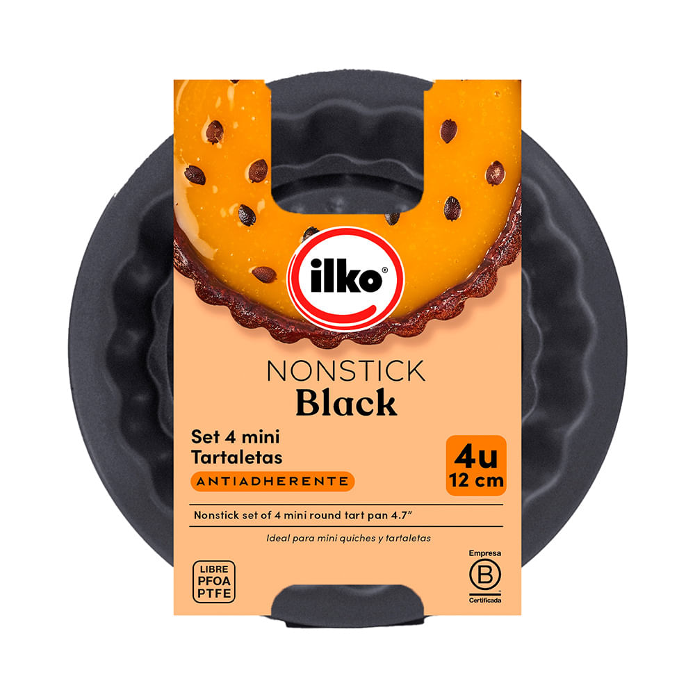 Tarteletas Set X4 12cm Ilko 4 Un