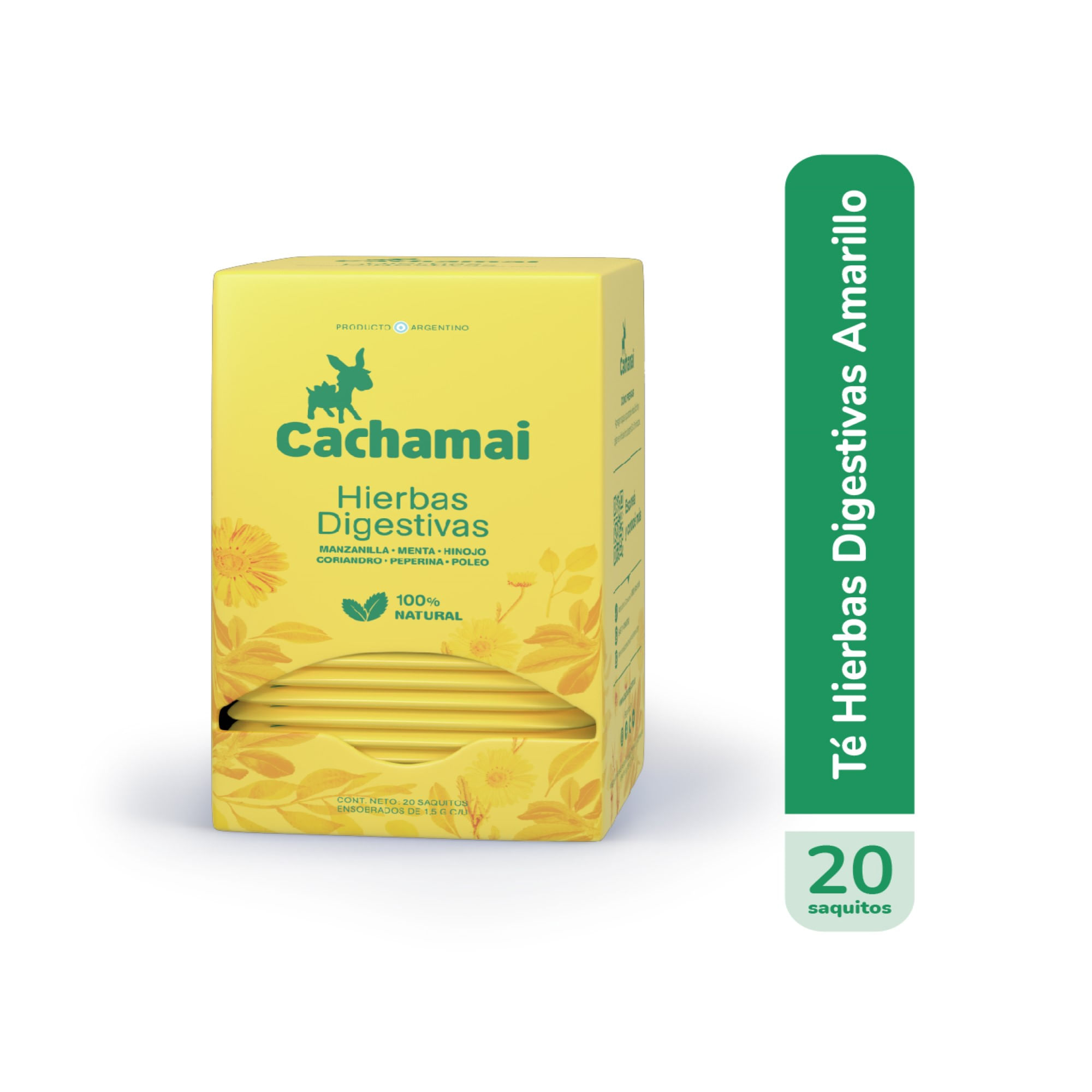Te Amarillo Cachamai 20 Saq