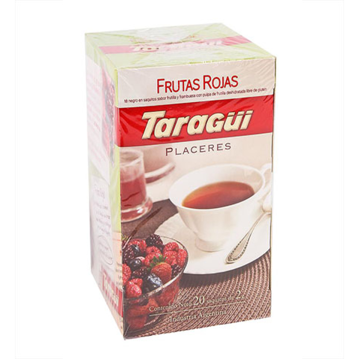Te Placeres Frutas Rojas Taragüi 20 Saq