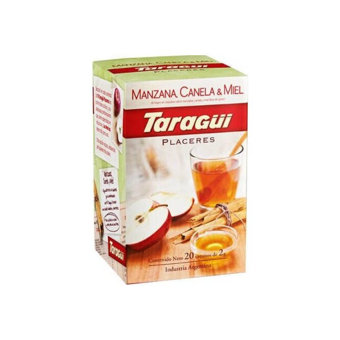 Te Placeres Manzana Canela y Miel Taragüi 20 Saq