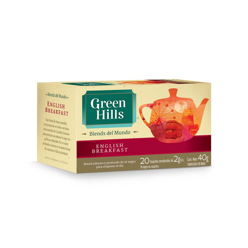 Te de Manzanilla Green Hills 20 Saq