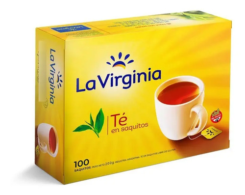 Te en Saquitos NatInt La Virginia 100 Saq