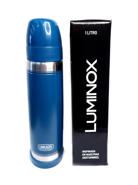 Termo Luminox Blanco 1L Lumilagro 1 Un