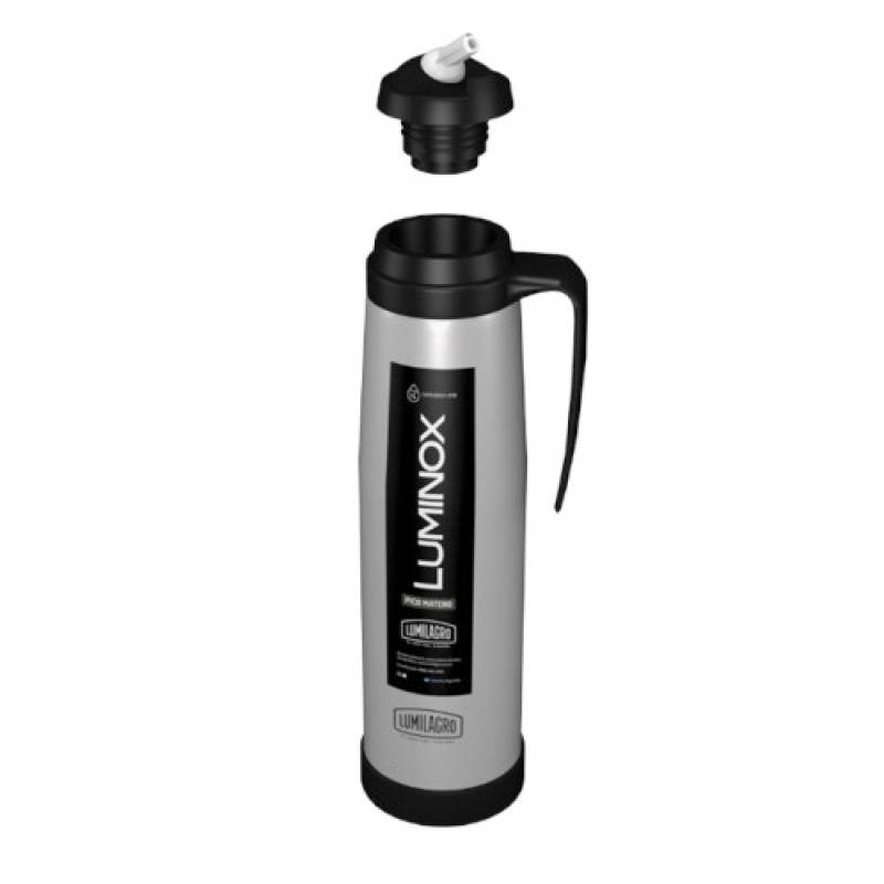 Termo Luminox Negro 1L Lumilagro 1 Un