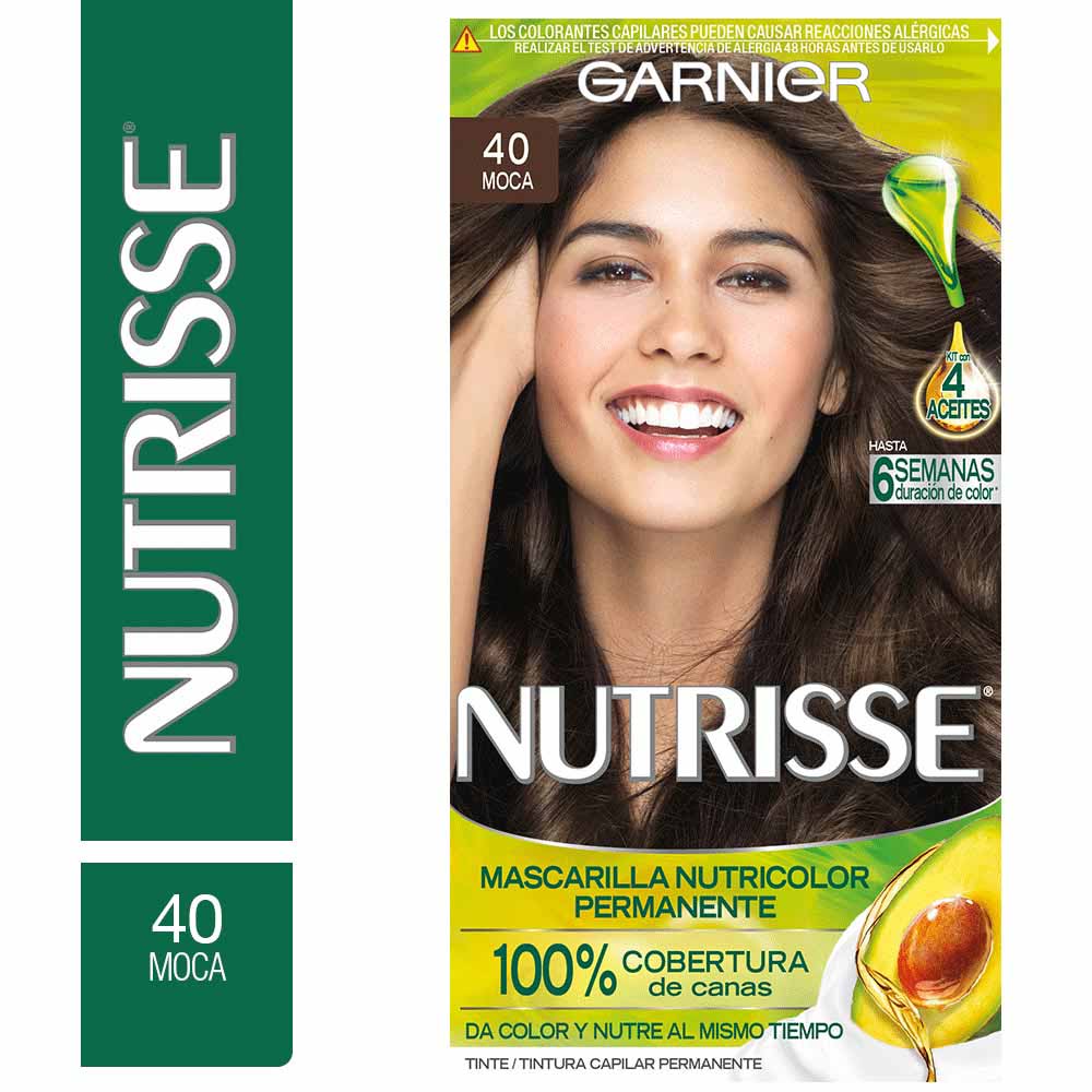 Tintura 40 Moca Nvo.Kit Nutrisse Un