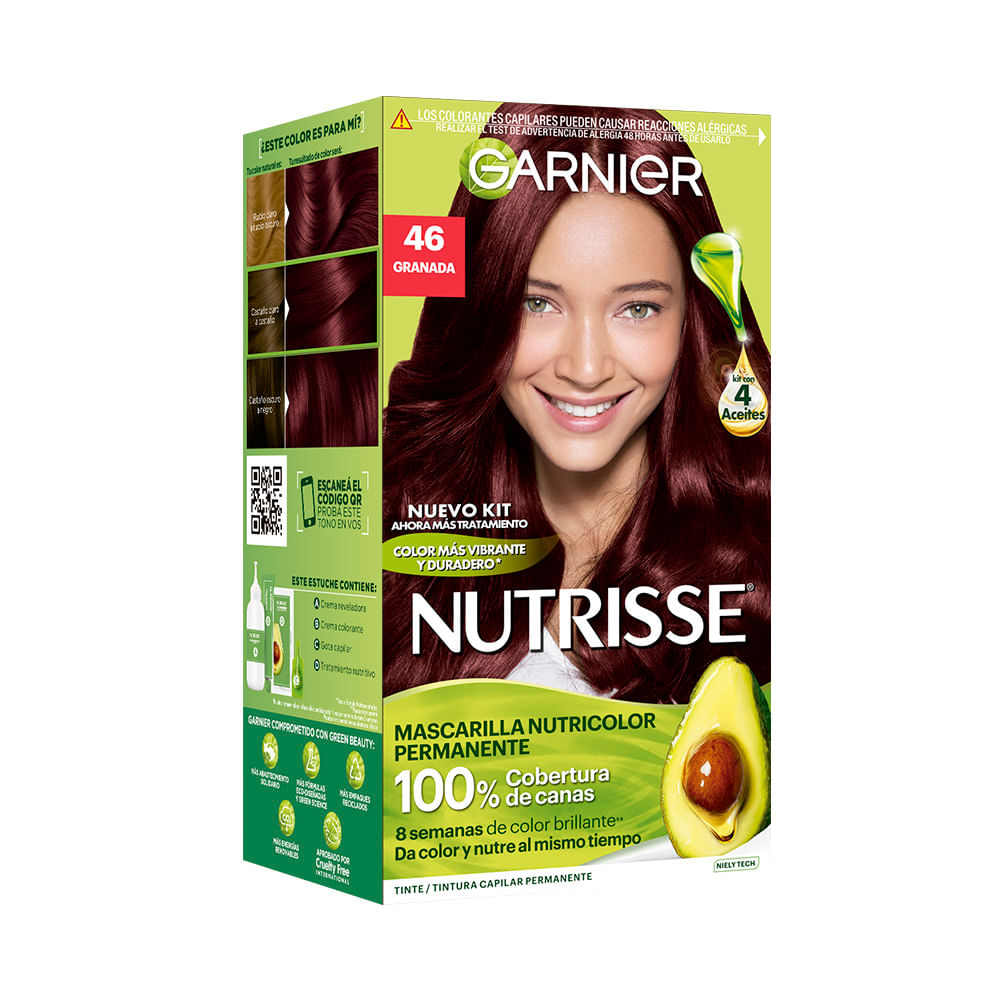 Tintura 46 Granada Nvo.Kit Nutrisse Un