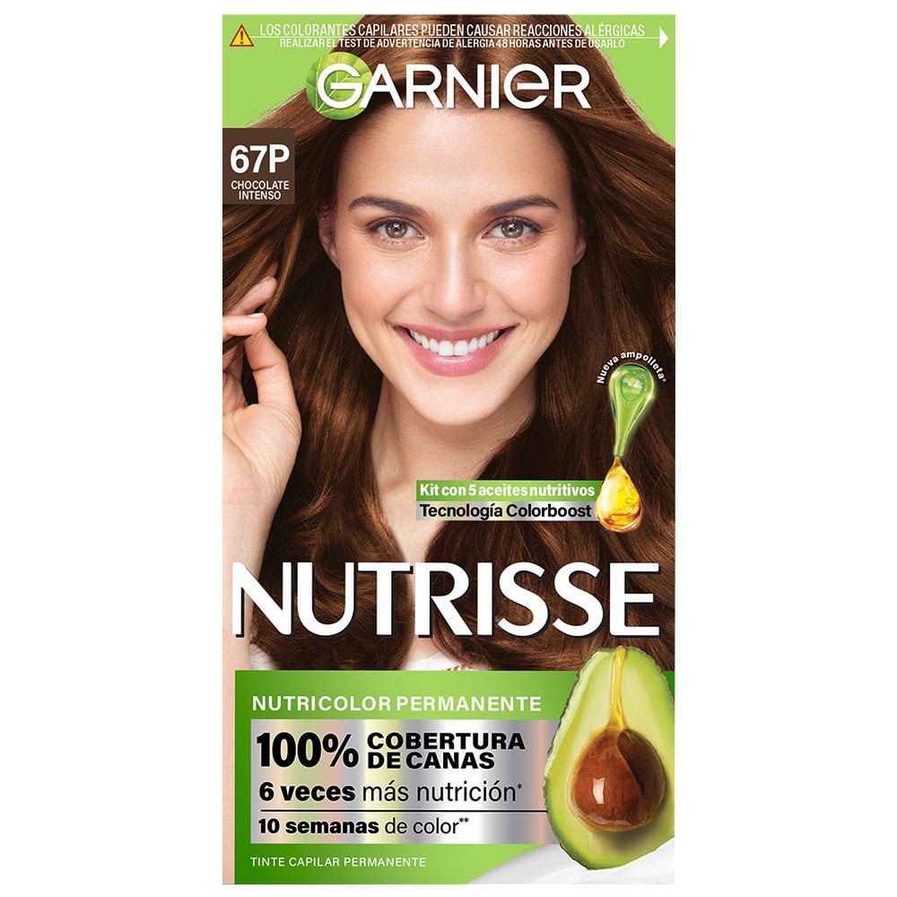 Tintura 67P Chocolate Nvo.Kit Nutrisse Un