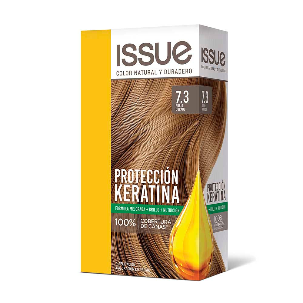 Tintura Kit Proteccion Keratina N°7.3 Issue 1 Un