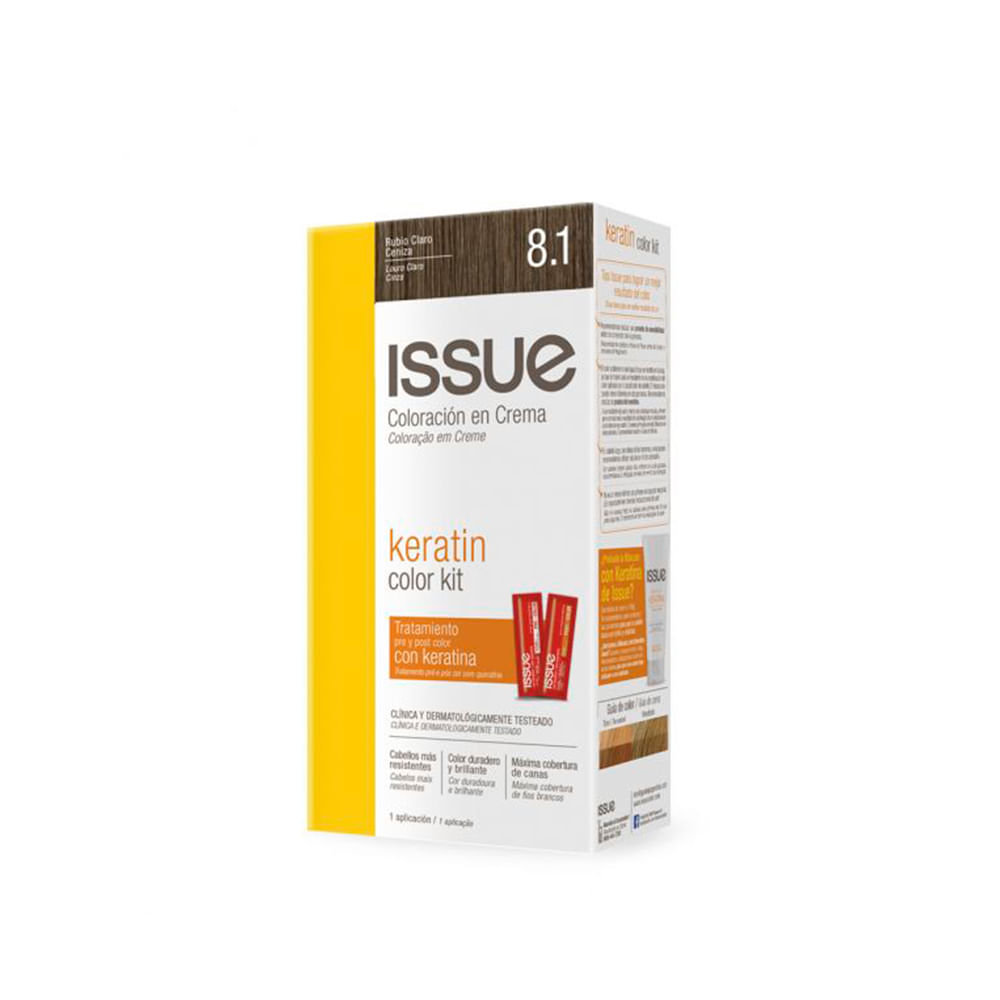Tintura Kit Proteccion Keratina N°8.1 Issue 1 Un