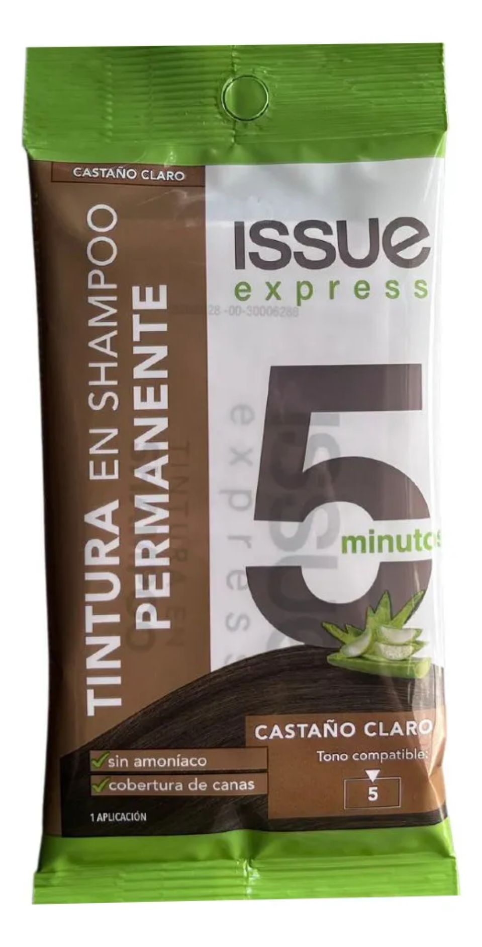 Tintura Shampoo 5 Min.Castaño Claro Issue Un