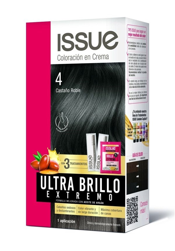 Tintura Ultra Brillo Extremo Kit Nº4 Issue Un