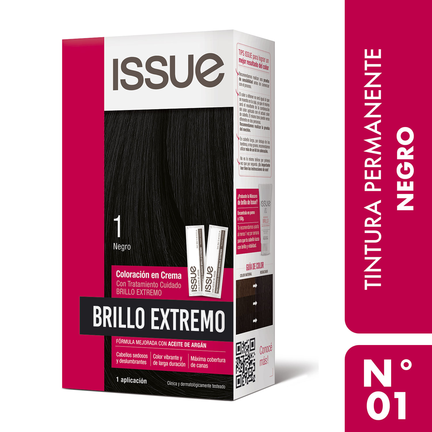 Tintura Ultra Brillo Extremo Kit Nº7 Issue Un