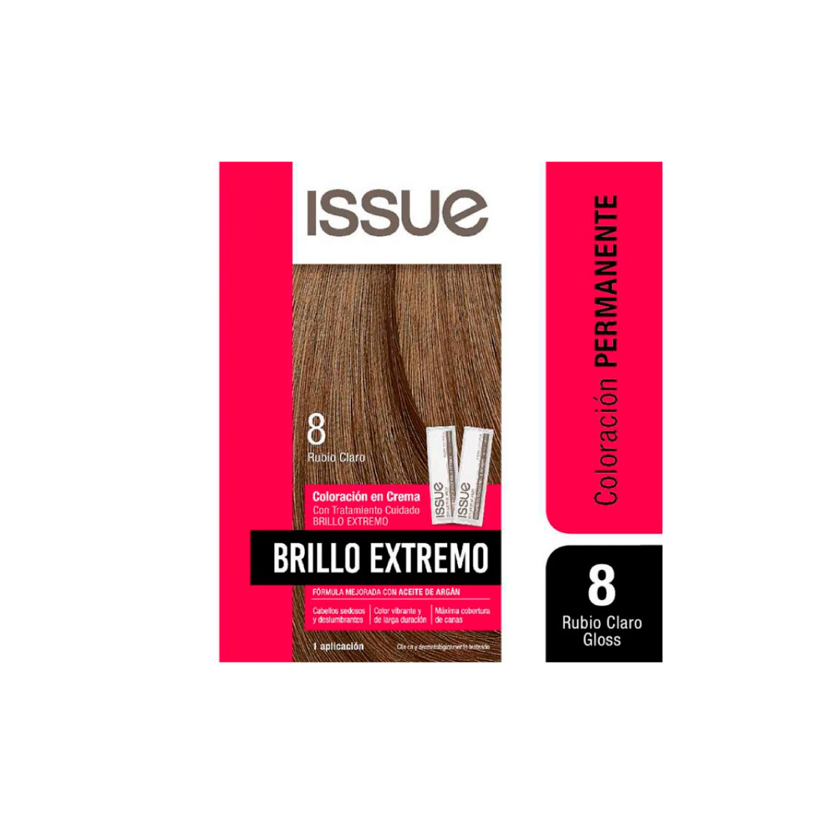 Tintura Ultra Brillo Extremo Kit Nº8 Issue Un