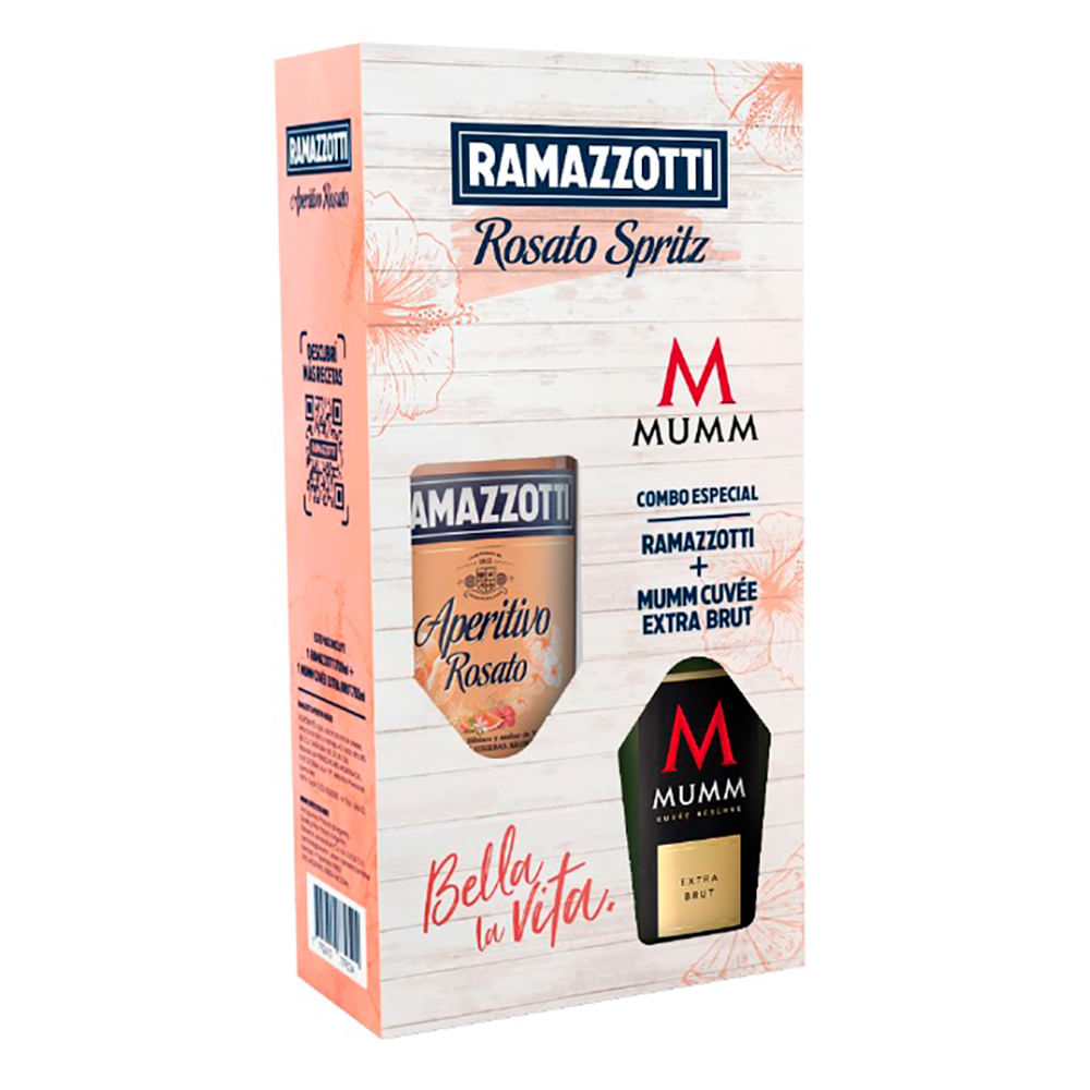 Vap Aperitivo Rosato + Mumm Extra Brut Ramazzotti 2 Un