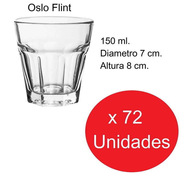 Vaso Oslo 150ml Flint Rigolleau 1 Un