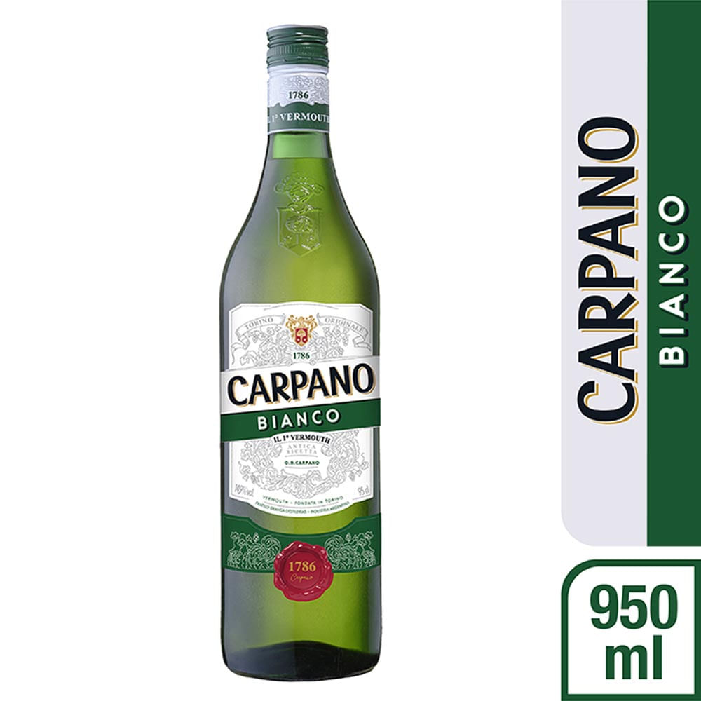 Vermouth Bianco Carpano 950 ml