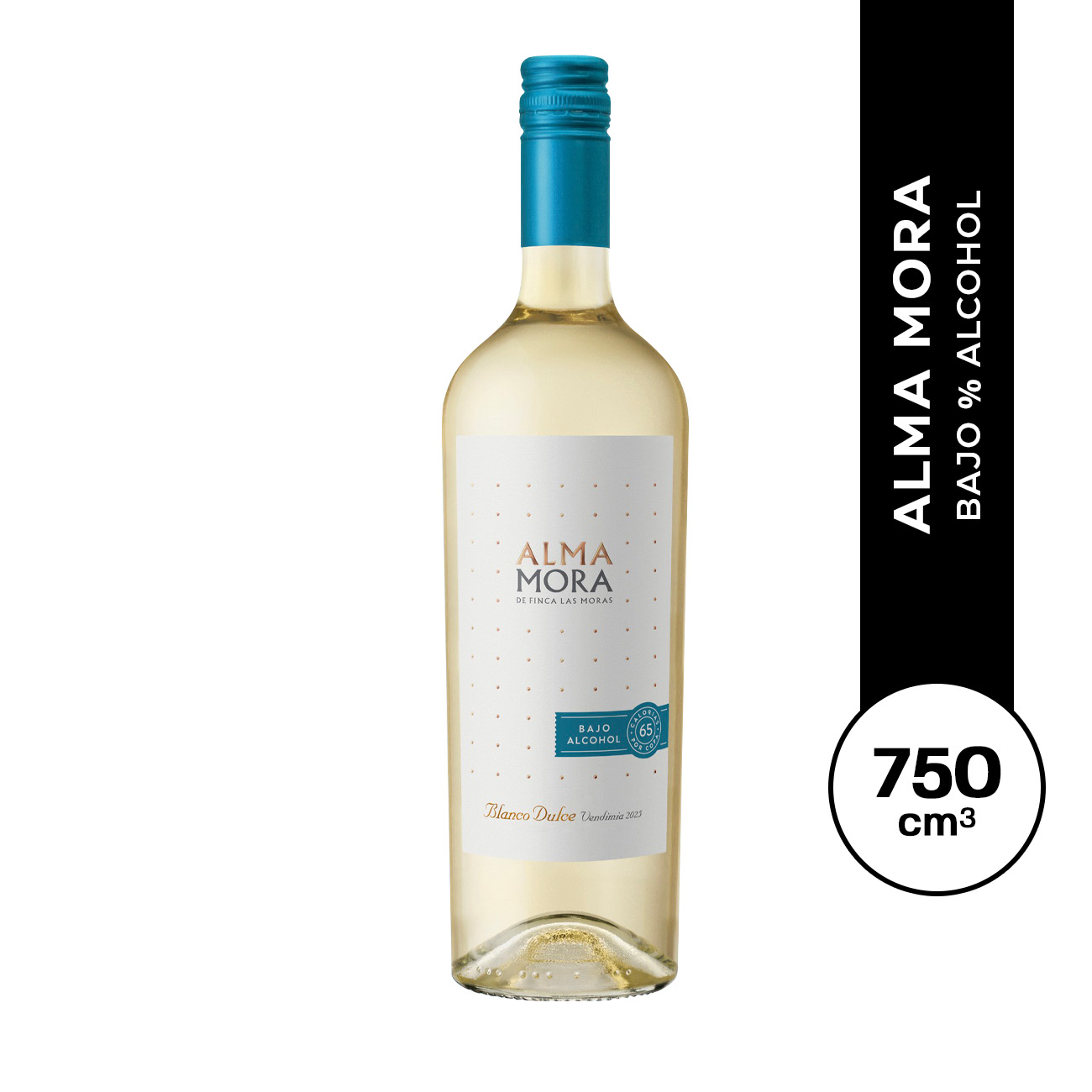 Vino Blanco Dulce Alma Mora 750 ml