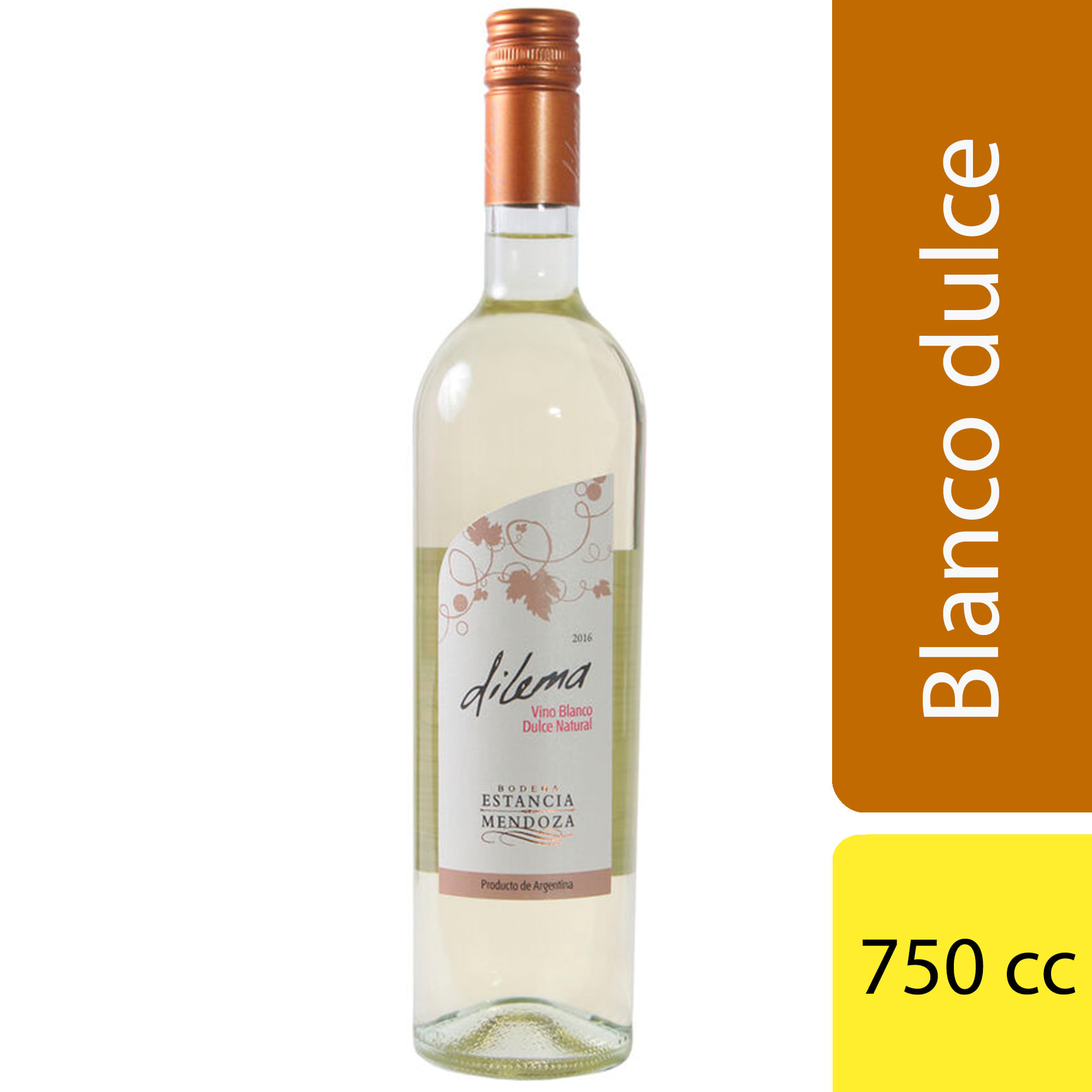 Vino Blanco Dulce Dilema 750 ml