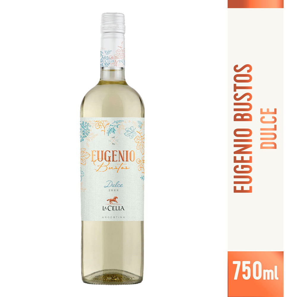 Vino Blanco Dulce Eugenio Bustos 750 ml