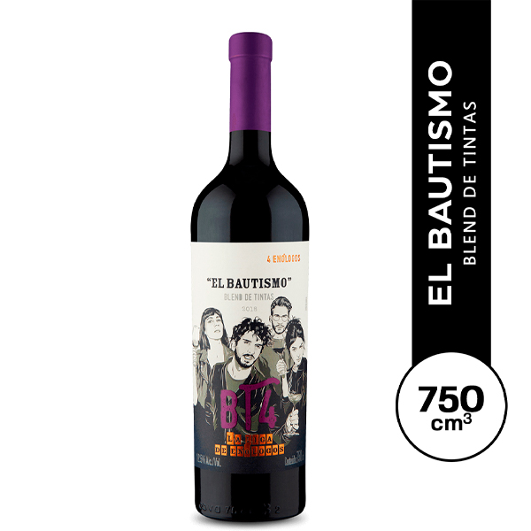 Vino Blend Tintas El Bautismo 750 ml
